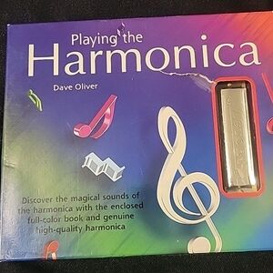 Harmonica Set with Book Dave Oliver